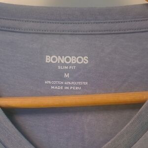 Bonobos Blue Short Sleeve Tee